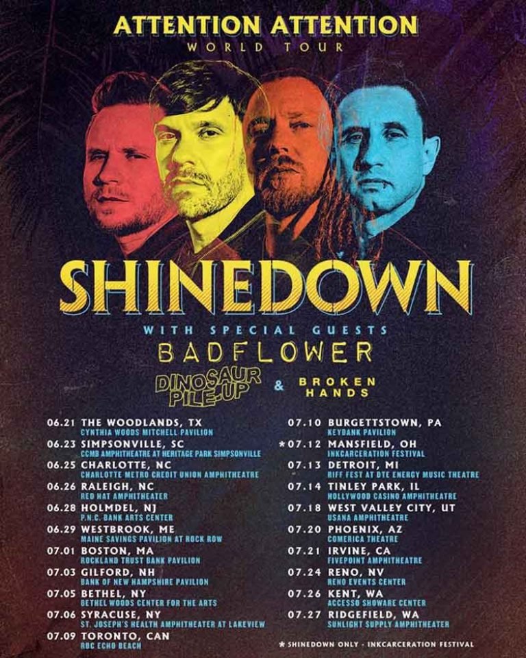 shinedown attention attention songs
