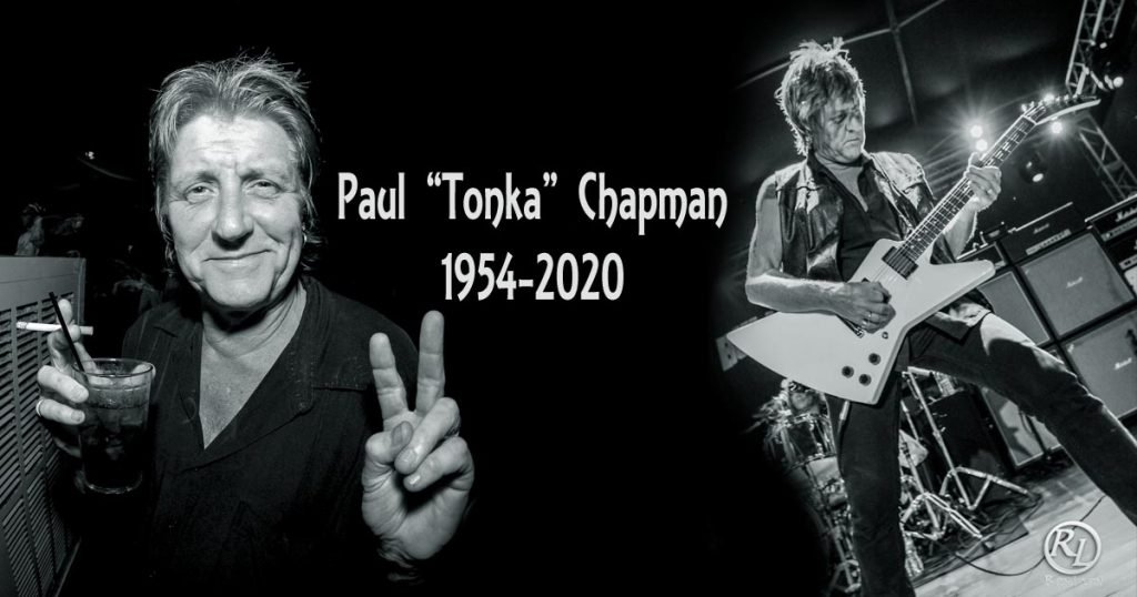 PAUL "TONKA" CHAPMAN Passes Away At Age 66 Mayhem Music Magazine