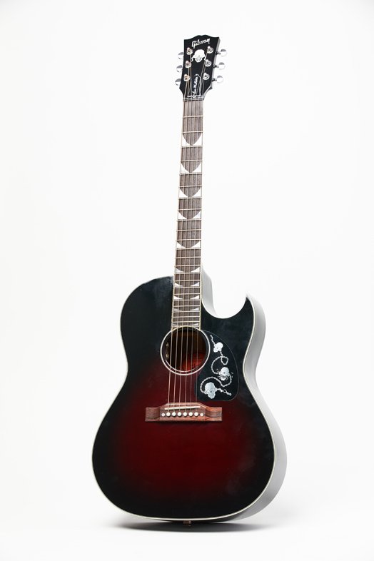 Gibson Acoustic Dave Mustaine CF-100 Blood Burst Edition