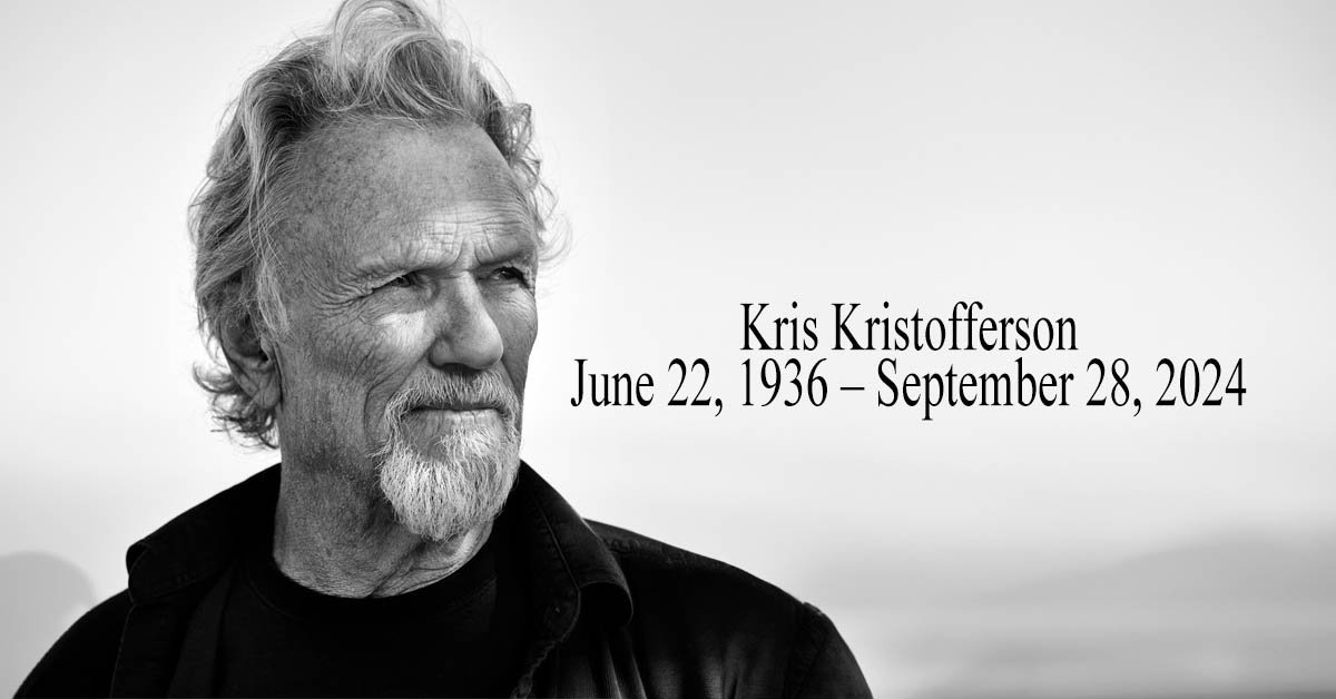 Kris Kristofferson: June 22, 1936 – September 28, 2024 - Mayhem Music  Magazine